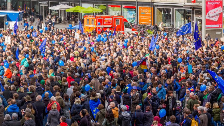 PulseOfEurope: Cologne Panorama 2017